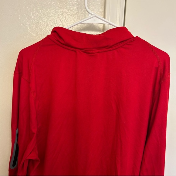 Spyder Women’s XXL Quarter Zip Active Red Black Pullover Ski Snowboard - Picture 8 of 9